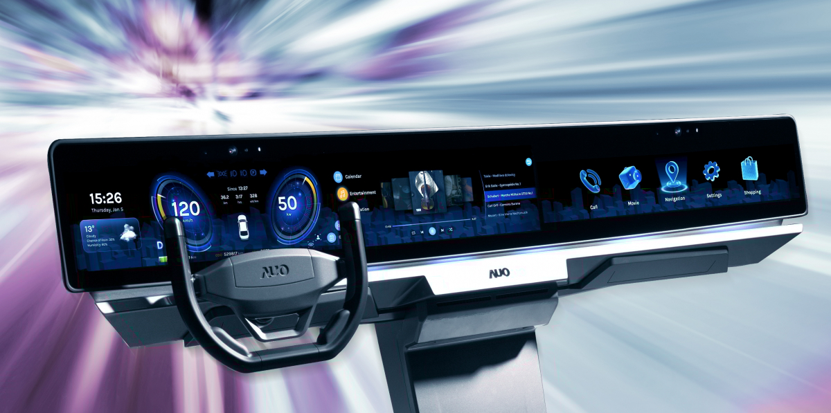 jinnian金年会FIDM Plus 一体化显示方案导入AmLED显示技术并整合多项感测技术，打造沉浸式、互动的座舱体验