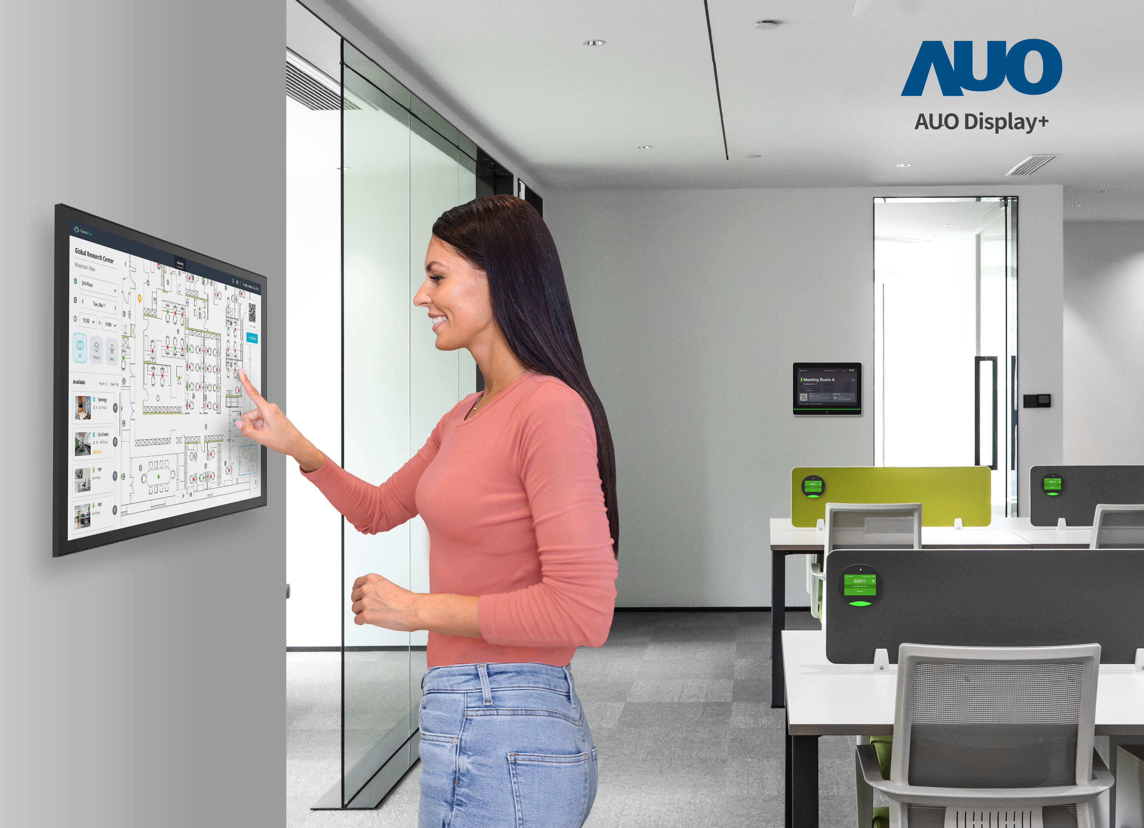 达擎会议空间管理解决方案可应用于空间预约和管理流程，将办公空间的查询、预约和保留等流程自动化，为用户提供更灵活、弹性的工作模式