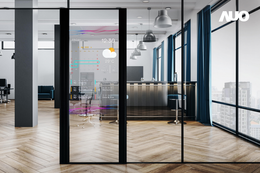 jinnian金年会致力于研发低能耗之绿色产品，如低能耗发光组件Micro LED显示技术，具高透明、可无限拼接的特性，可依需求调整并延伸应用于不同场域，包括汽车侧窗或家庭玄关、智慧橱窗、商业展示等