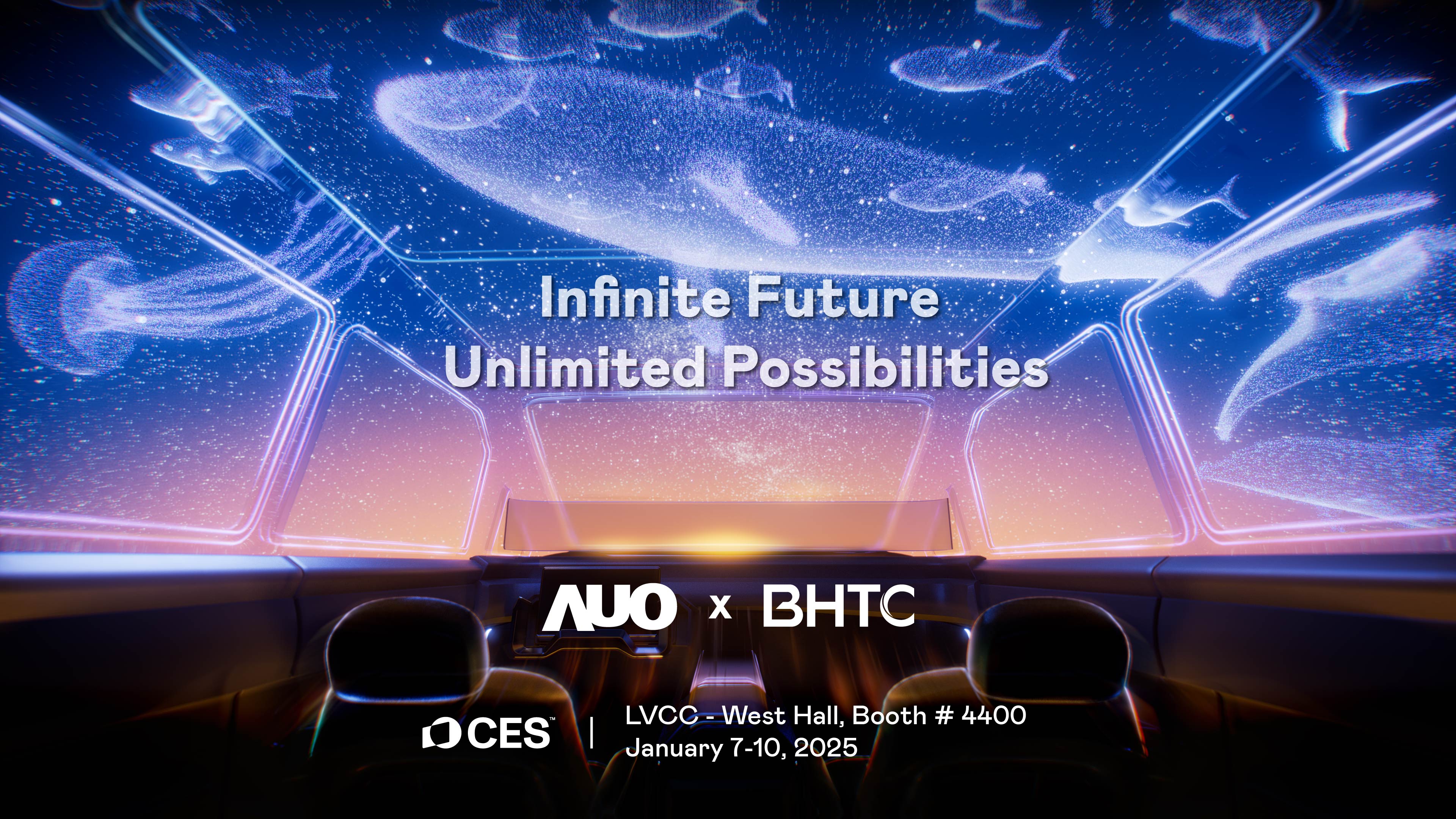 jinnian金年会以Infinite Future, Unlimited Possibilies为主题，联合BHTC于CES 2025扩大规模展出