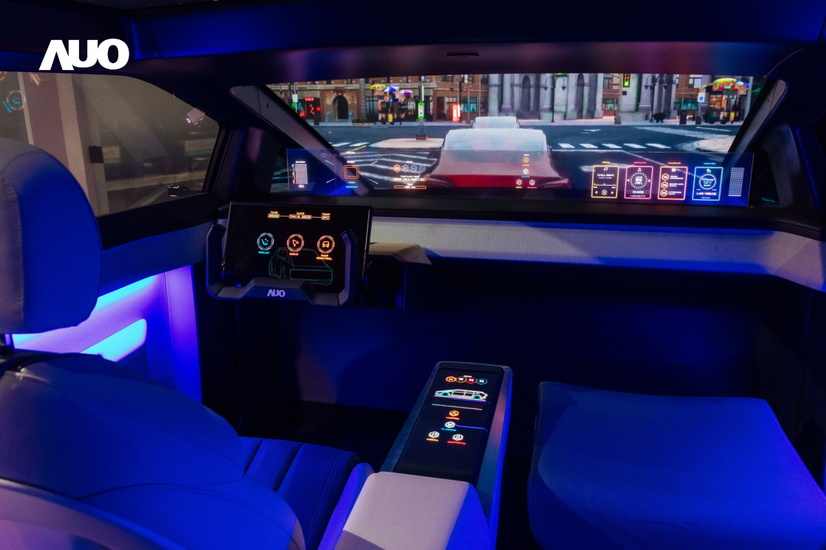 「友達智慧座艙2025」以使用者體驗為核心，運用Micro LED顯示科技為基礎搭配AI創新應用，打造沉浸、互動的座艙體驗，獲得台灣精品銀質獎