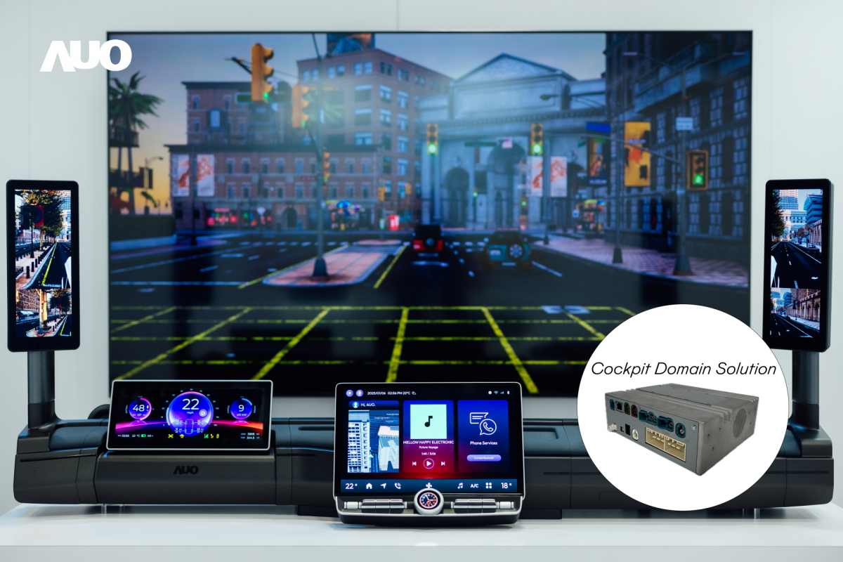 友達「智慧座艙域控解決方案」可做為車內運算的核心平台，驅動創新人機介面與豐富的座艙應用，獲得台灣精品標誌肯定