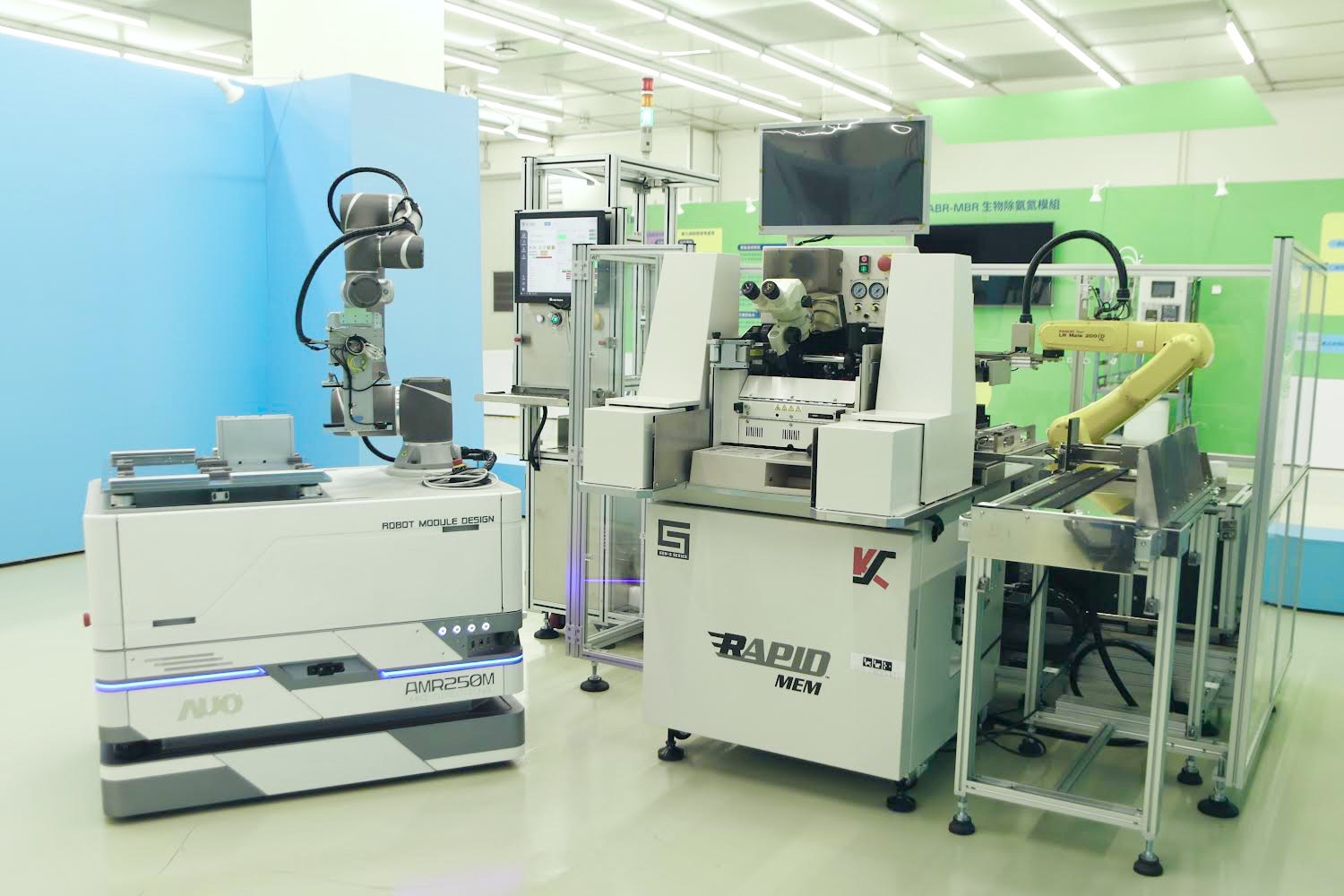 友達數位攜手半導體設備大廠K&S及夥伴樂宇精密，針對半導體封裝場域痛點，提供iAMHS一站式解決方案，創造產能提升至少10%的效益